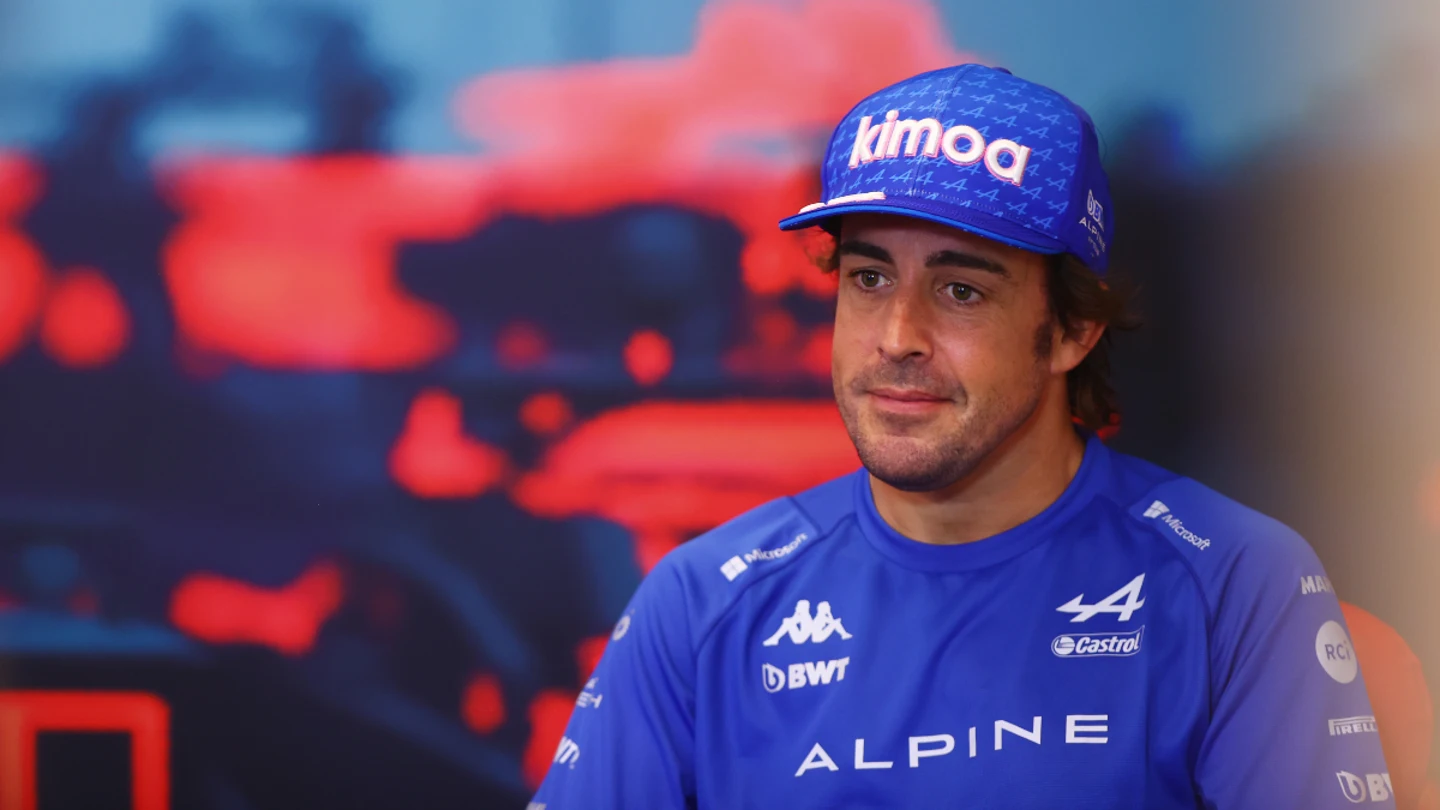 Fernando Alonso, en rueda de prensa Fernando Alonso, en rueda de prensa