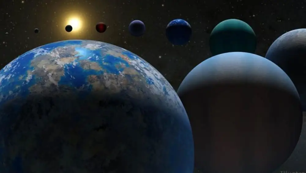 Hoy se alinean los planetas Hoy se alinean los planetas