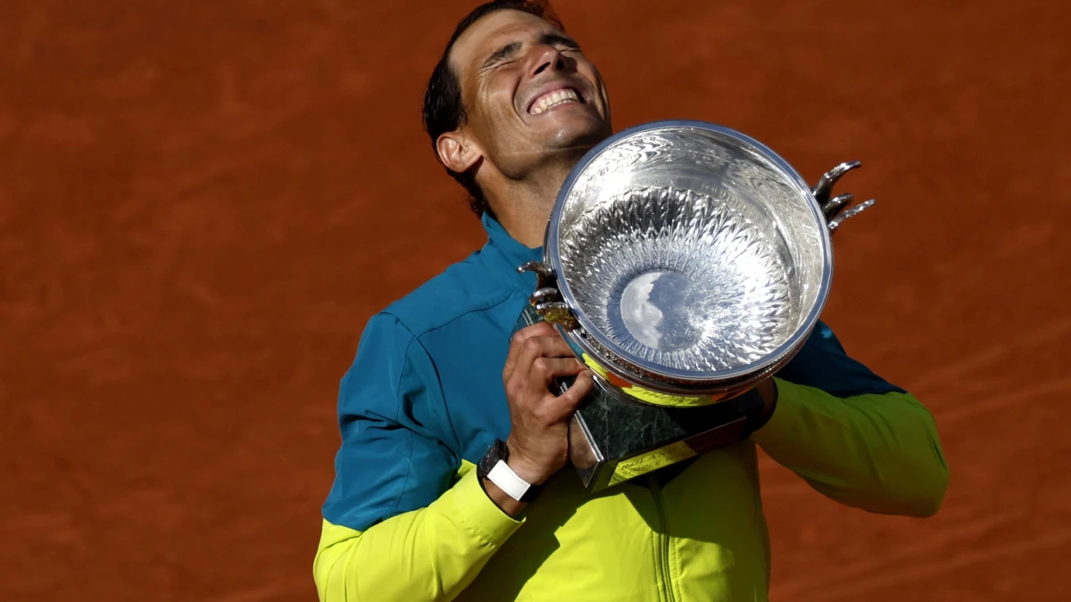 Nadal, con el Roland Garros