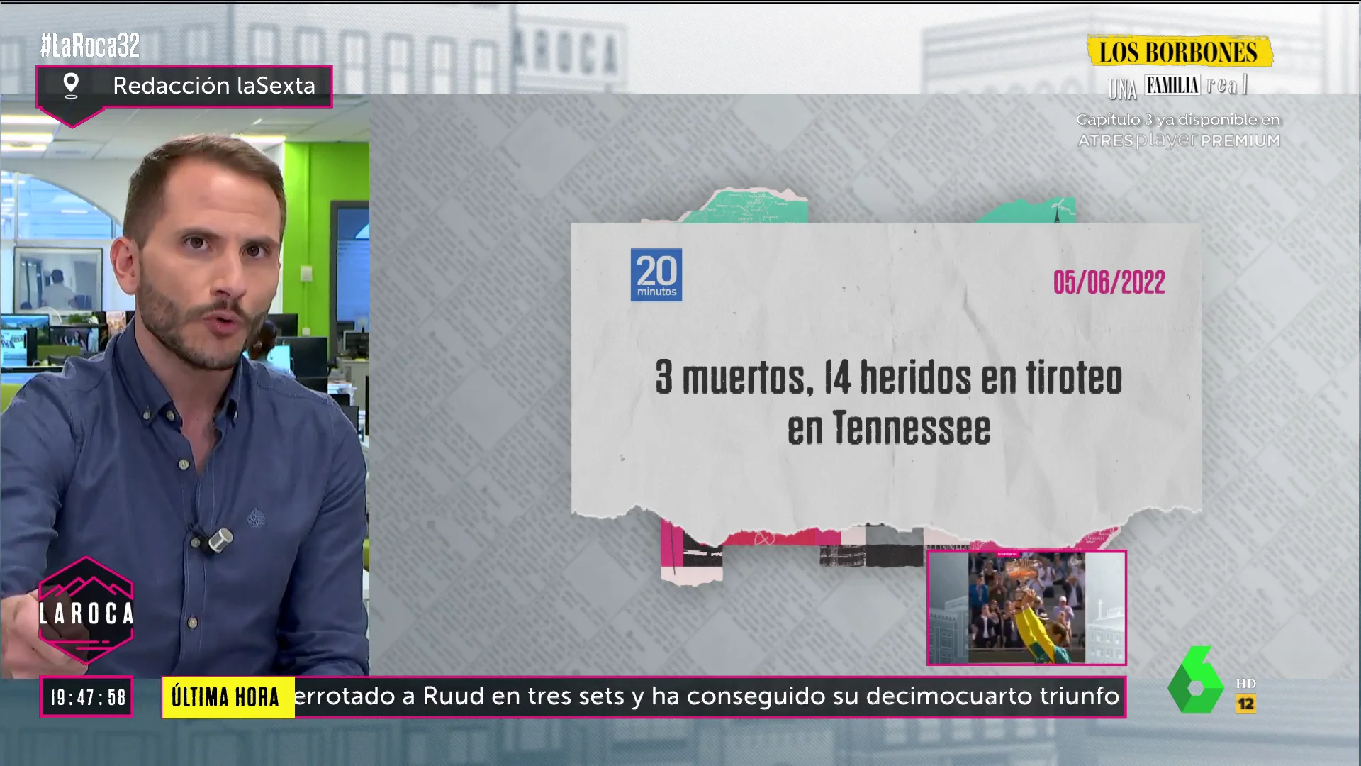 Un tiroteo en Tennessee (EEUU) deja en 3 muertos y 14 heridos Sábado sangriento