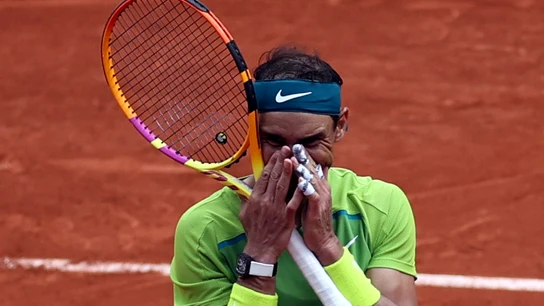 Rafa Nadal, en Roland Garros Rafa Nadal, en Roland Garros