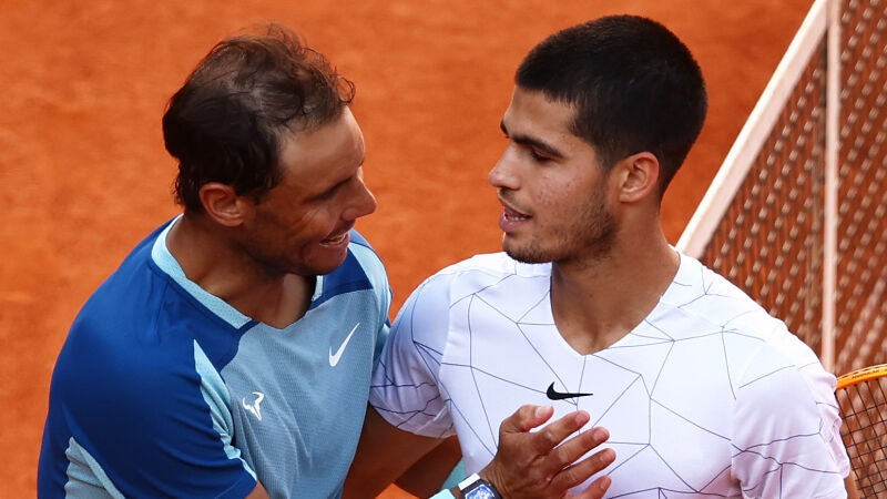 Nadal, con Alcaraz