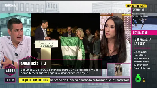 Estefanía Molina en La Roca Estefanía Molina en La Roca