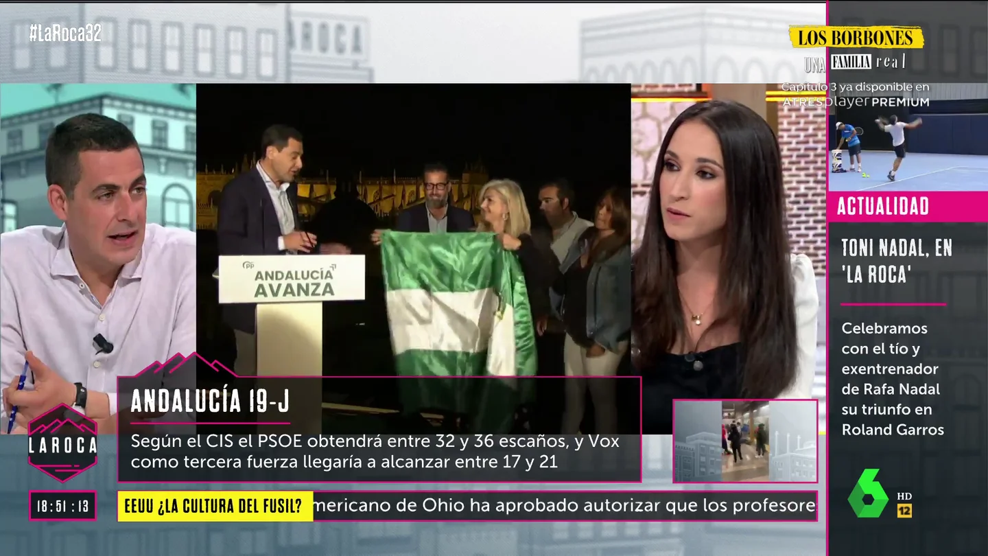 Estefanía Molina en La Roca Estefanía Molina en La Roca