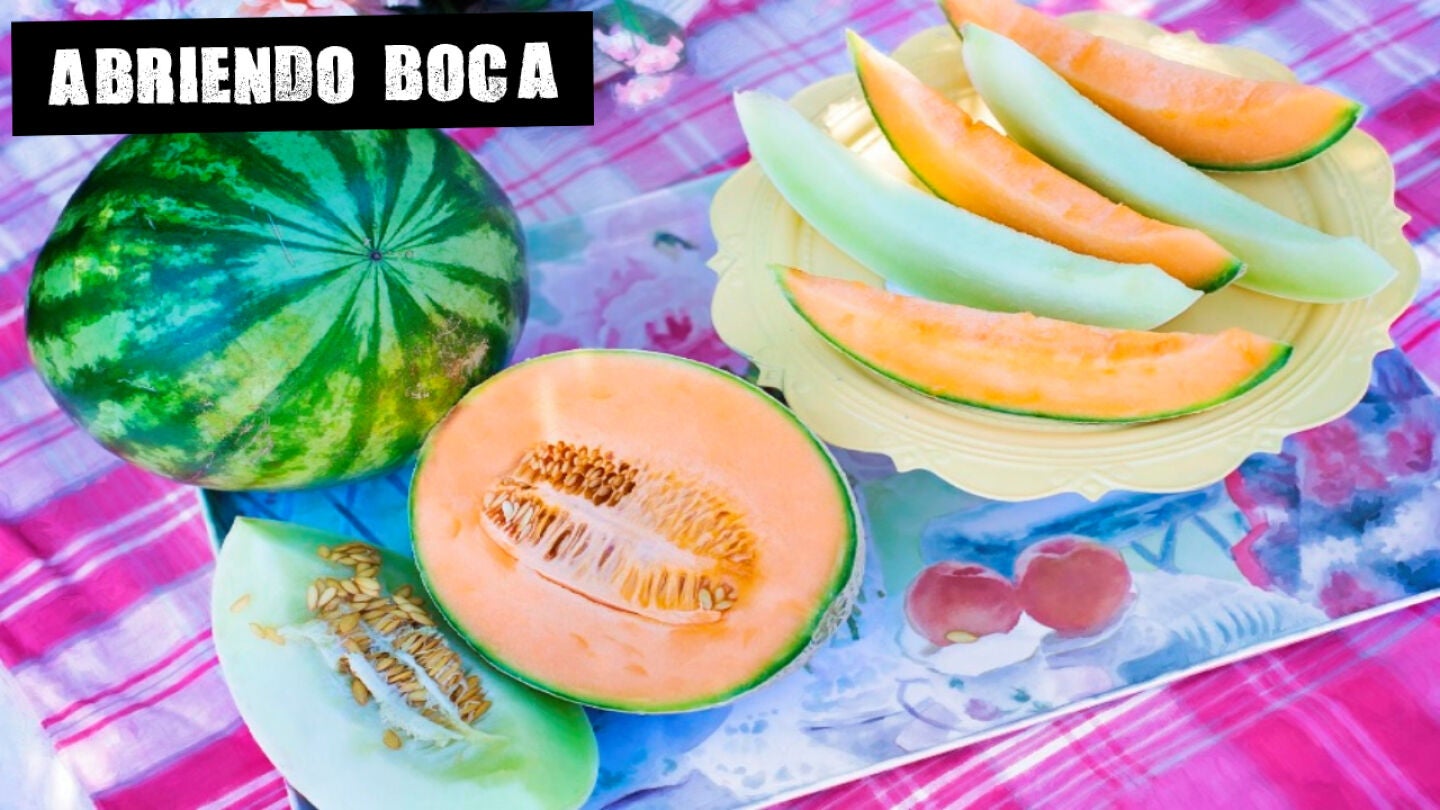 Imagen de archivo de un mel&oacute;n