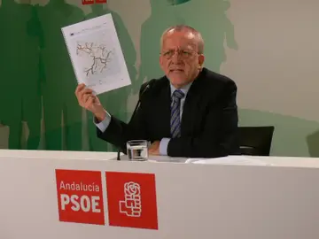 Manuel Pezzi, presidente del PSOE de Andalucía, en una imagen de archivo