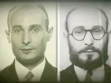 A la izquierda, Arabel, &quot;espía alemán&quot;; a la derecha, Garbo.
