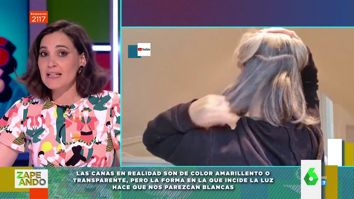 No, en realidad las canas no son de color blanco: Boticaria García desmonta el mito No, en realidad las canas no son de color blanco: Boticaria García desmonta el mito