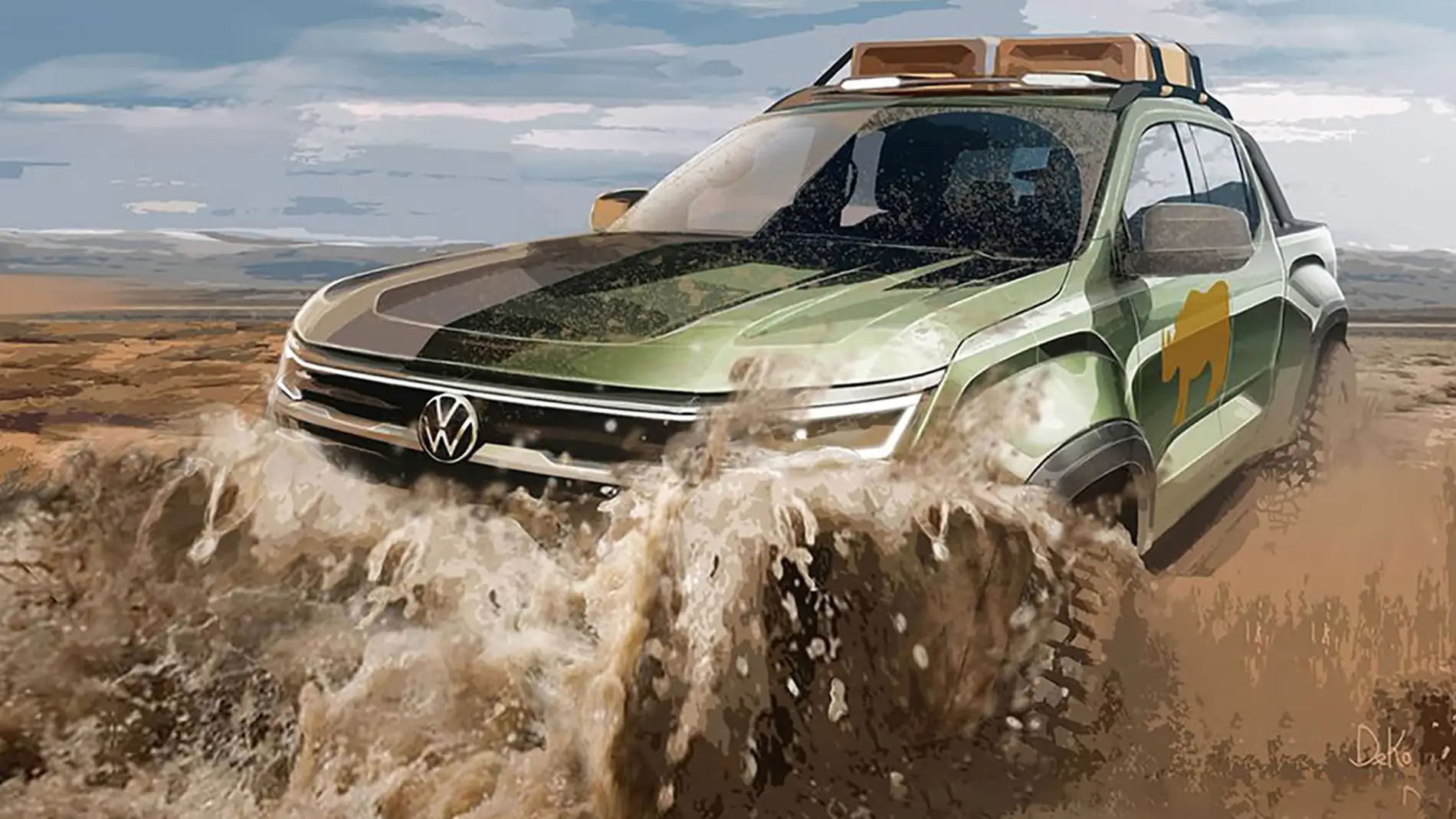 Nuevo adelanto de Volkswagen Amarok: a punto de llegar 
