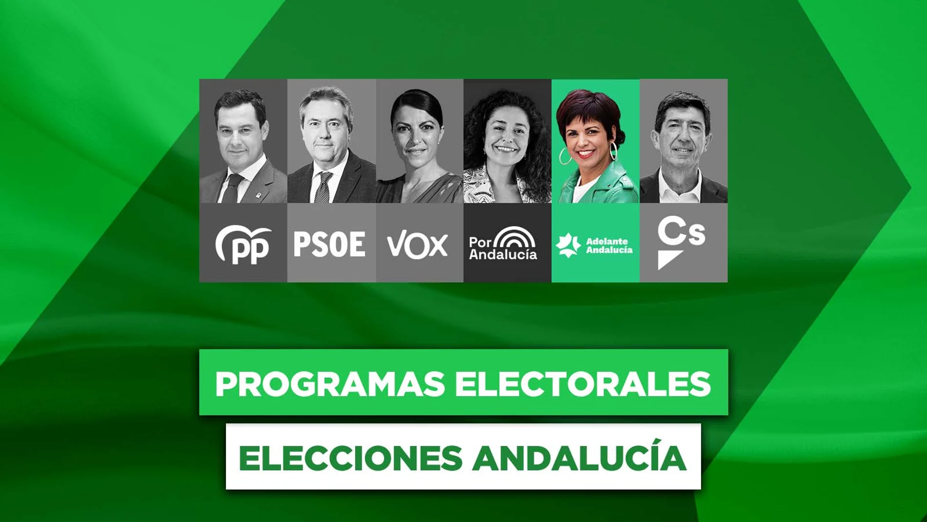 Programa Adelante Andalucía y Teresa Rodríguez para las elecciones andaluzas