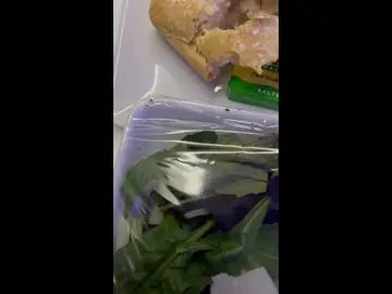 Una pasajera de un avión se encuentra bichos vivos en la ensalada que le sirvieron Una pasajera de un avión se encuentra bichos vivos en la ensalada que le sirvieron