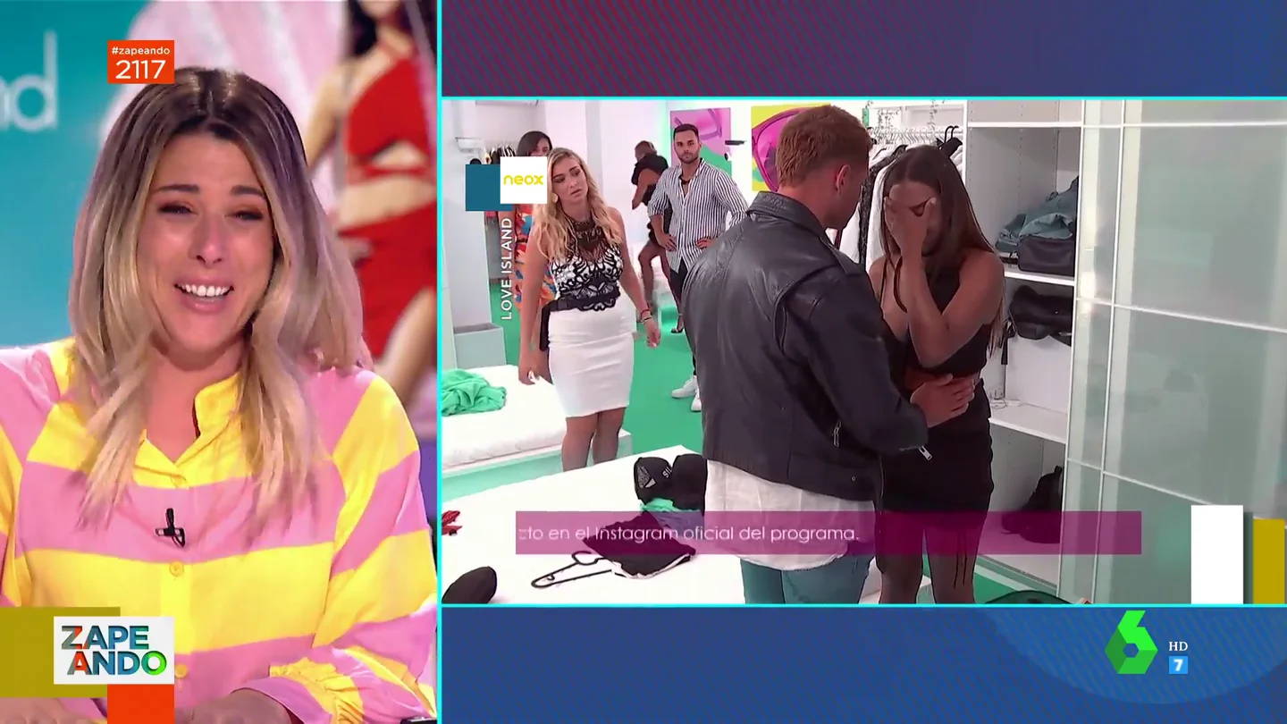 La vacile de Valeria Ros con la reacción de Paola tras la expulsión de Mauricio en Love Island: "Va a echar más de menos a la maleta que a él" La vacile de Valeria Ros con la reacción de Paola tras la expulsión de Mauricio en Love Island: "Va a echar más de menos a la maleta que a él"