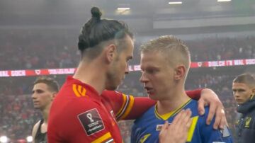 Gareth Bale y Oleksandr Zinchenko