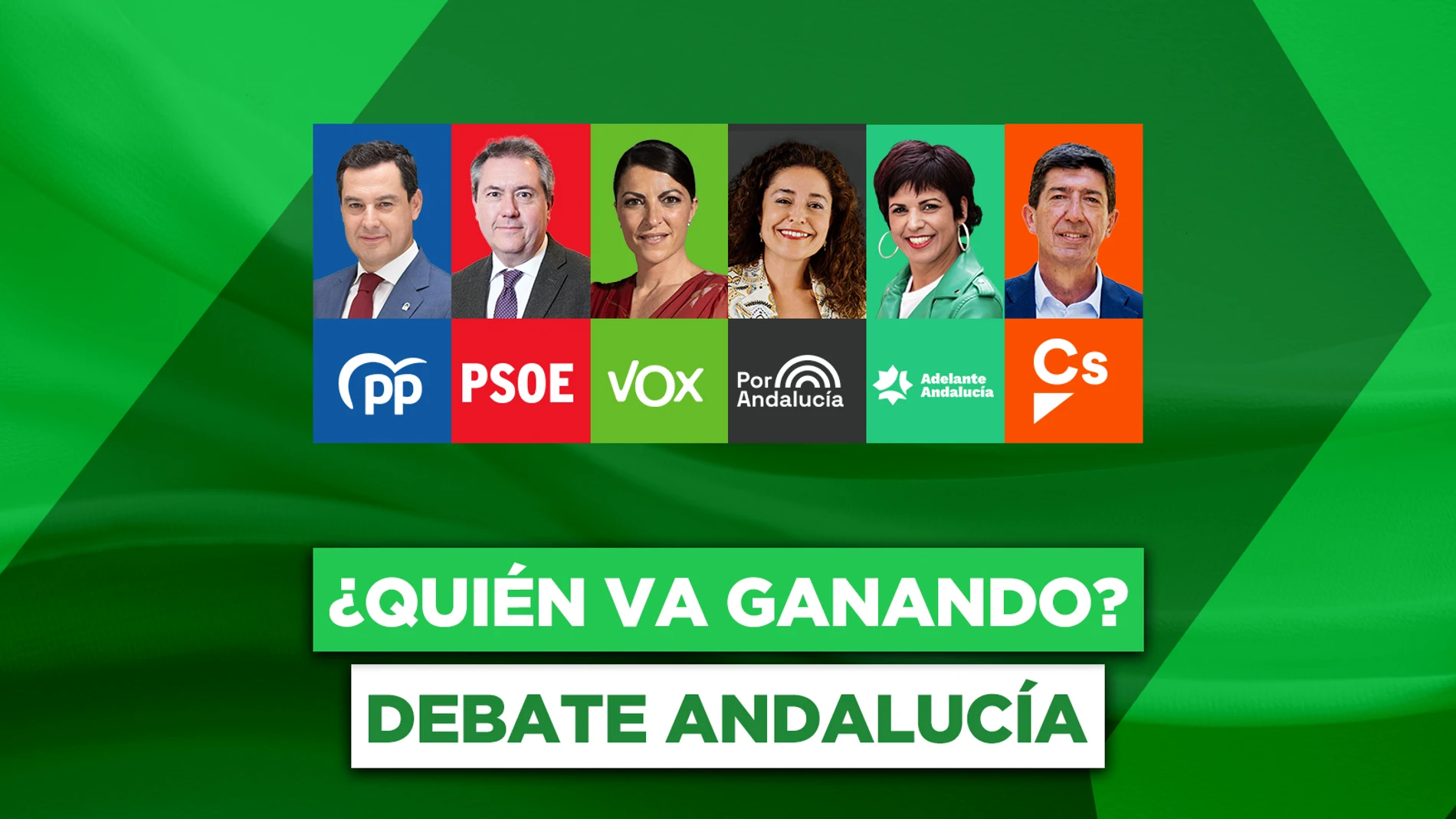 ¿Quién va ganando el debate electoral en Andalucía? 