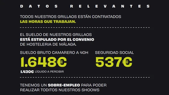 Carta del restaurante Grillaera Carta del restaurante Grillaera