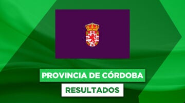 Resultados elecciones Andalucía en la provincia de Córdoba