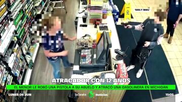 Un niño de 12 años atraca una gasolinera a punta de pistola en Míchigan (EEUU)
