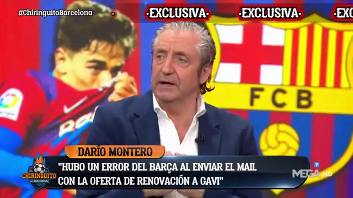 La sorprendente exclusiva de Darío Montero sobre la renovación de Gavi con el Barça La sorprendente exclusiva de Darío Montero sobre la renovación de Gavi con el Barça
