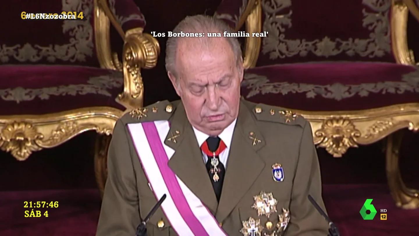 "Estaba de resaca": el motivo por el que Juan Carlos I balbuceó durante su discurso de la Pascua Militar en 2014 "Estaba de resaca": el motivo por el que Juan Carlos I balbuceó durante su discurso de la Pascua Militar en 2014
