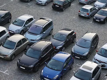 Coches aparcados Coches aparcados