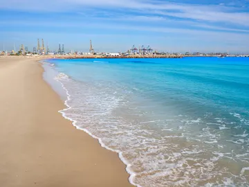 Playa de Pinedo, Valencia Playa de Pinedo, Valencia