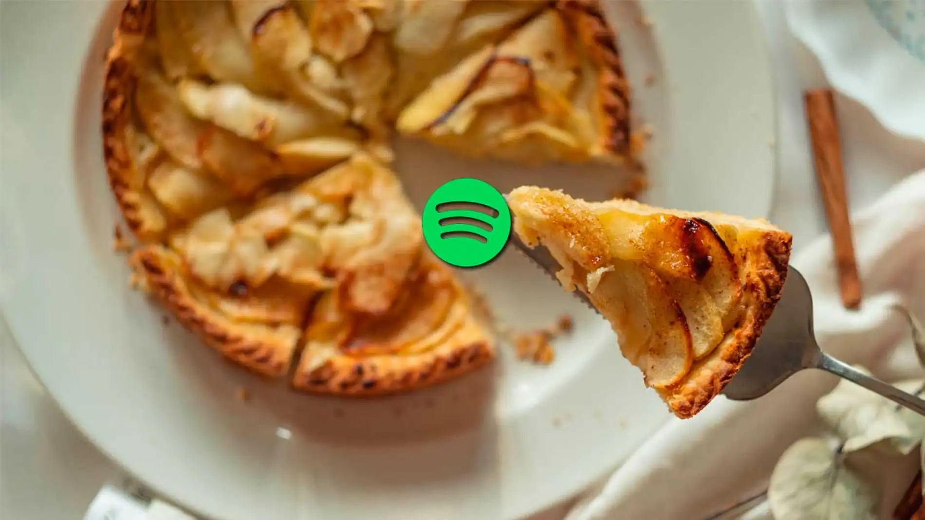 Spotify Pie, tus gustos musicales en una tarta
