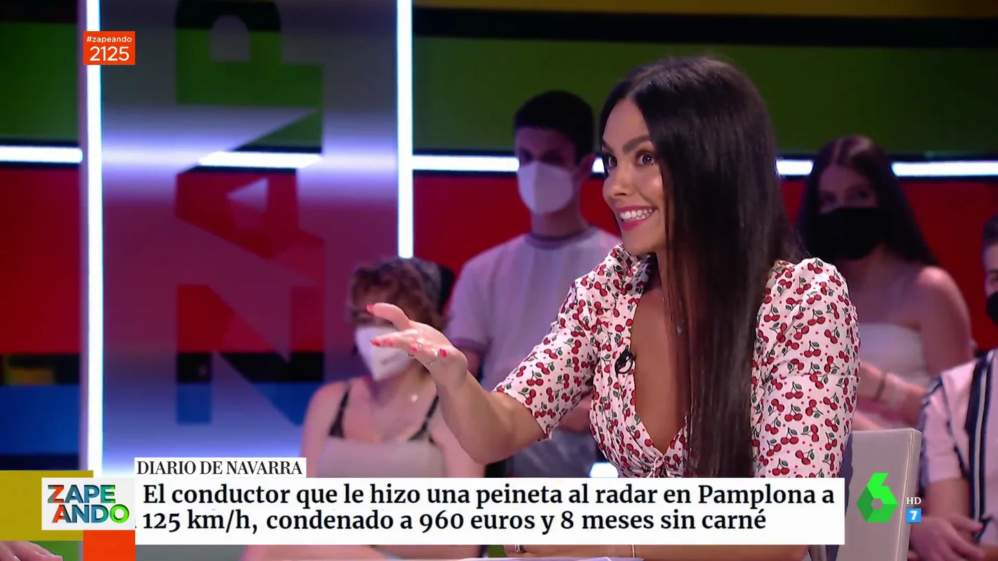 Cristina Pedroche desvela la mentira que le contó a Dabiz Muñoz cuando estaban "tonteando" y que terminó en multa: "Fue por amor" Cristina Pedroche desvela la mentira que le contó a Dabiz Muñoz cuando estaban "tonteando" y que terminó en multa: "Fue por amor"