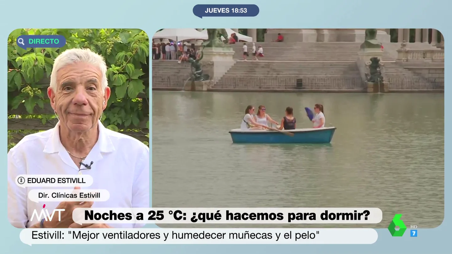 El consejo del experto Eduard Estivill para las noches de calor en pareja: "Lo ideal sería dormir en habitaciones separadas" El consejo del experto Eduard Estivill para las noches de calor en pareja: "Lo ideal sería dormir en habitaciones separadas"