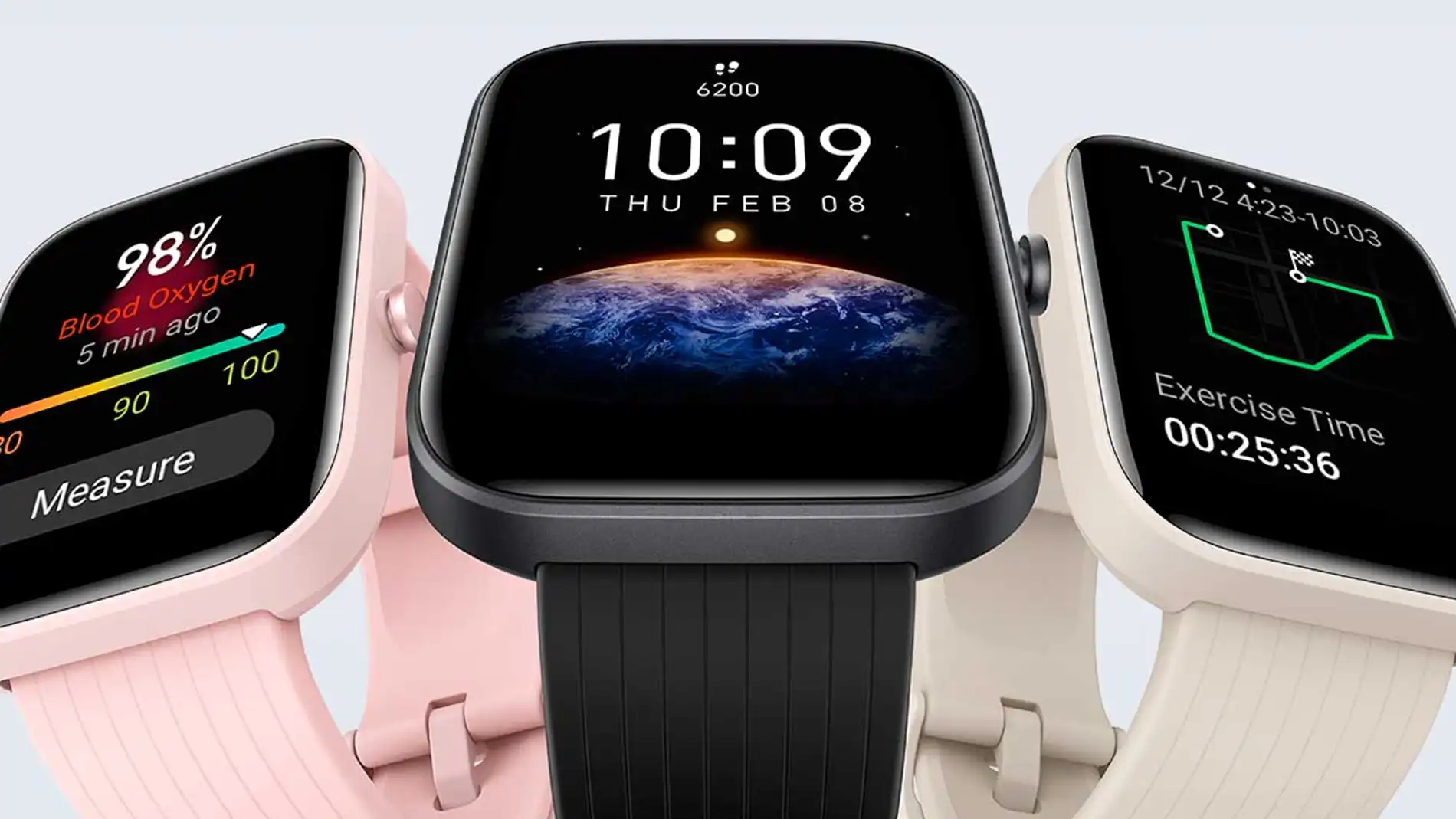Reloj Inteligente Smartwatch Amazfit Bip 3 Rosa