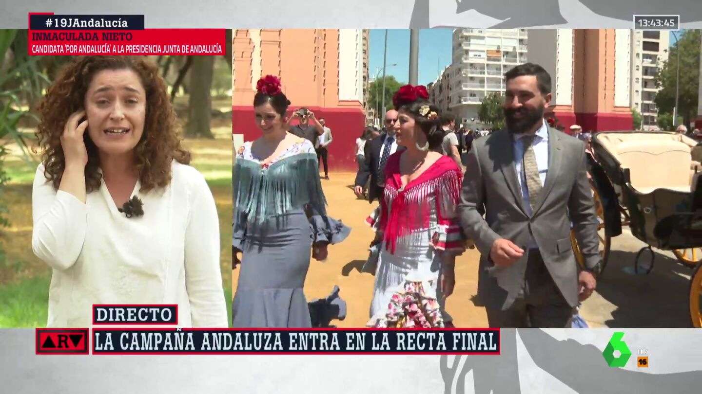 Inma Nieto, Por Andaluc&iacute;a