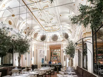 La capilla del restaurante Caluana en Madrid La capilla del restaurante Caluana en Madrid