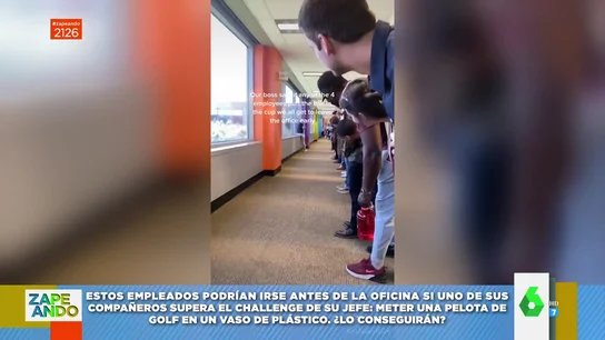 El divertido reto de un jefe a sus empleados para salir antes de su hora El divertido reto de un jefe a sus empleados para salir antes de su hora