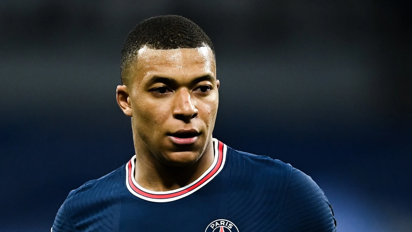 Mbappé, con el PSG Mbappé, con el PSG