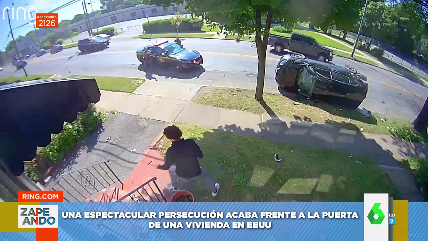 Vídeo viral de la huida de película que tuvo lugar en Estados Unidos Vídeo viral de la huida de película que tuvo lugar en Estados Unidos
