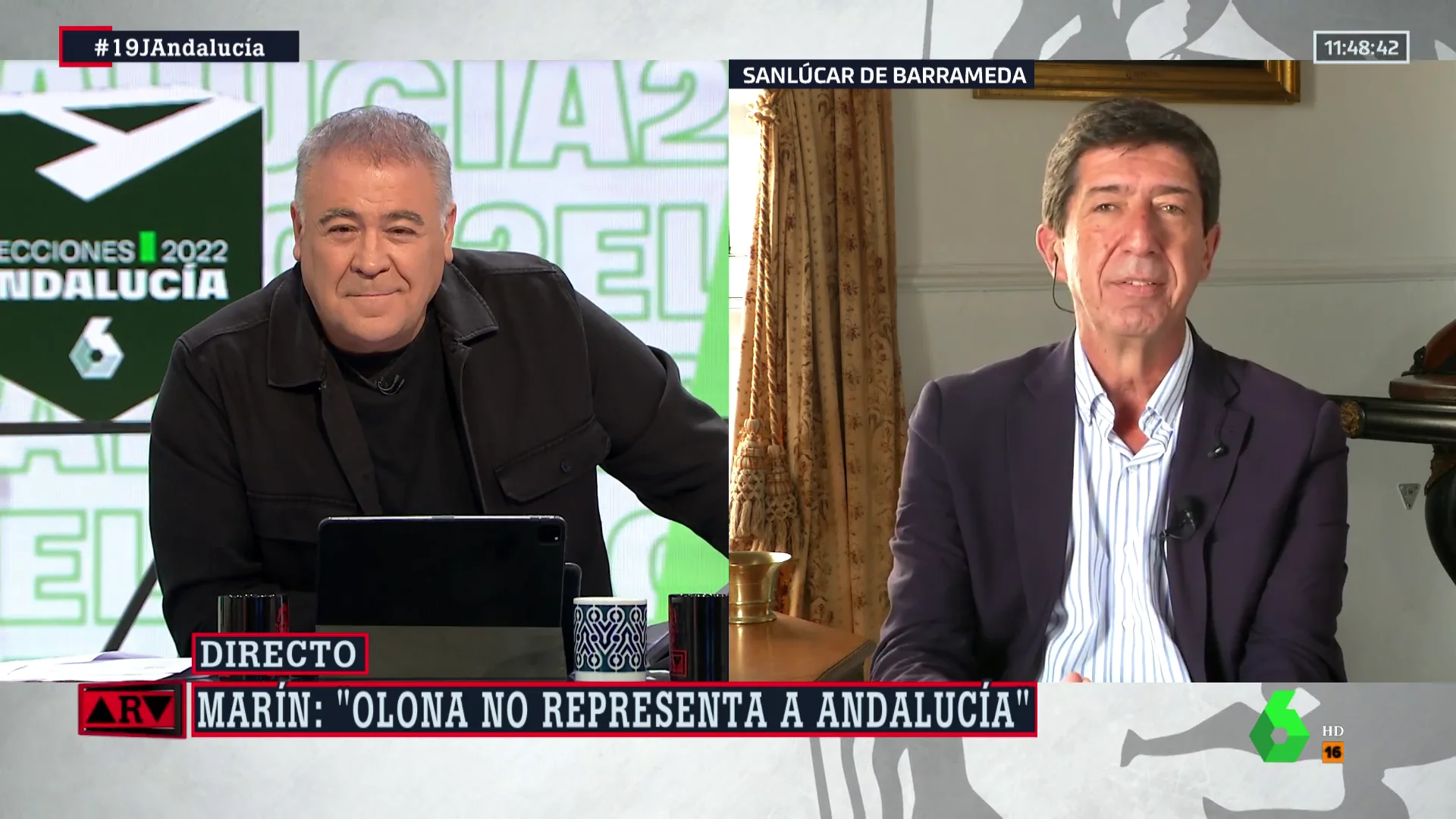 Juan Marín dejará Ciudadanos si solo consigue un escaño: "En política, como en todo en la vida, hay que tener dignidad"