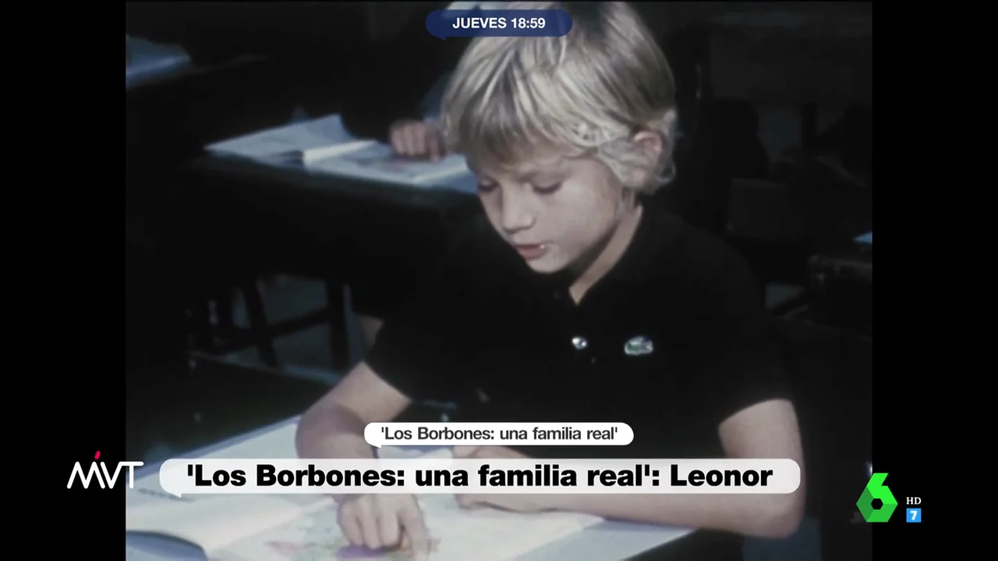 Así era Felipe VI en clase cuando era pequeño Así era Felipe VI en clase cuando era pequeño