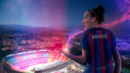 Lucy Bronze, con el Barça Lucy Bronze, con el Barça