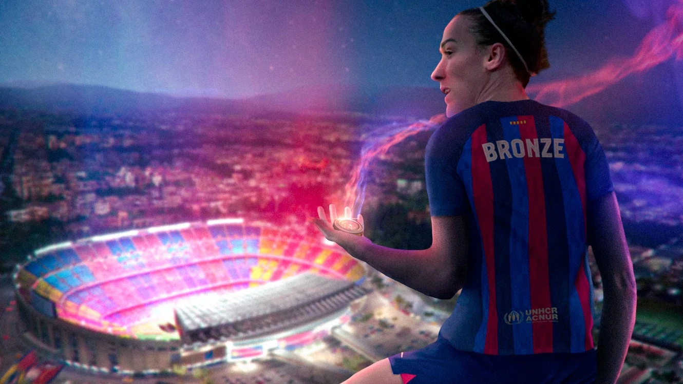 Lucy Bronze, con el Barça