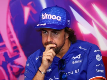 Fernando Alonso, pensativo Fernando Alonso, pensativo
