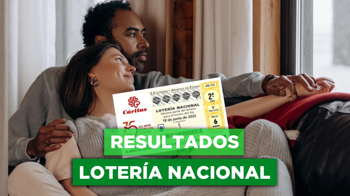 Lotería Nacional hoy: Comprobar sorteo del sábado 18 de junio en directo Lotería Nacional hoy: Comprobar sorteo del sábado 18 de junio en directo