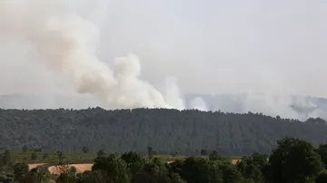 Incendio en Sierra de la Culebra 