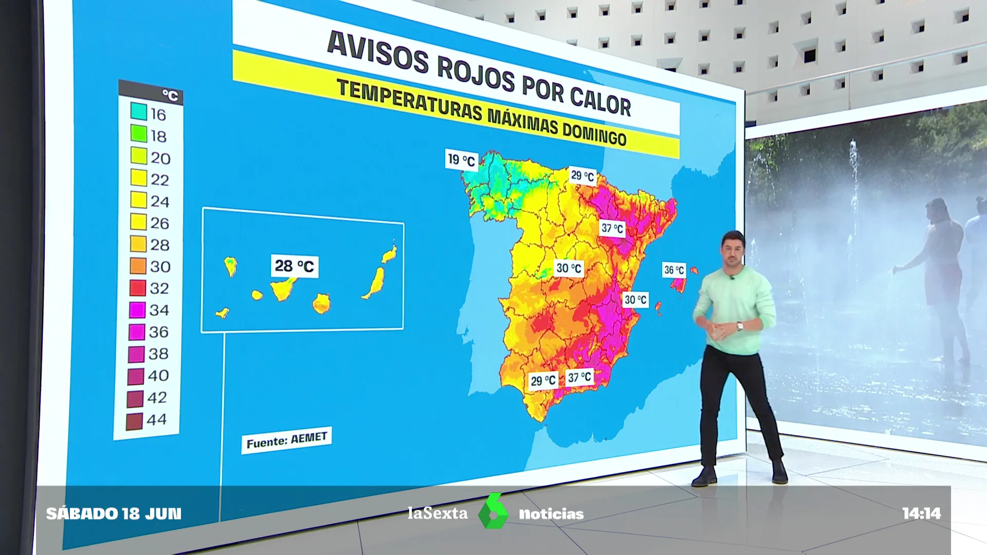 Mañana decimos adiós, por fin, al calor
