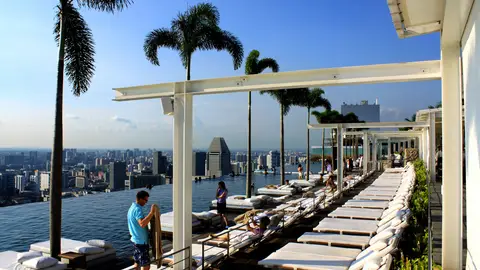 Marina Sand Bay. Singapur Marina Sand Bay. Singapur