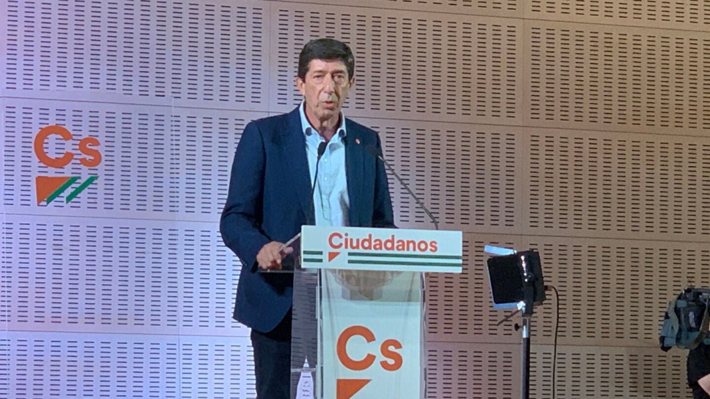 Juan Mar&iacute;n anuncia su dimisi&oacute;n tras la debacle de Ciudadanos en las elecciones en Andaluc&iacute;a
