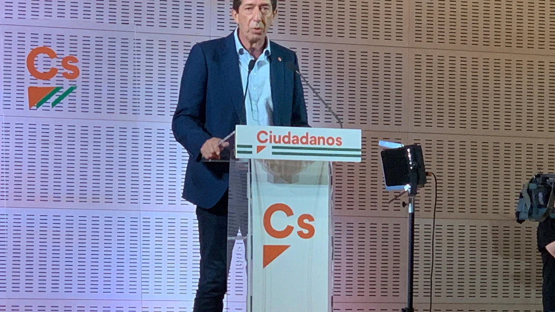 Juan Marín anuncia su dimisión tras la debacle de Ciudadanos en las elecciones en Andalucía