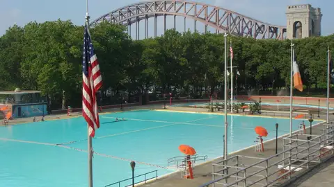Astoria Park Pool. Queens. Nueva York Astoria Park Pool. Queens. Nueva York