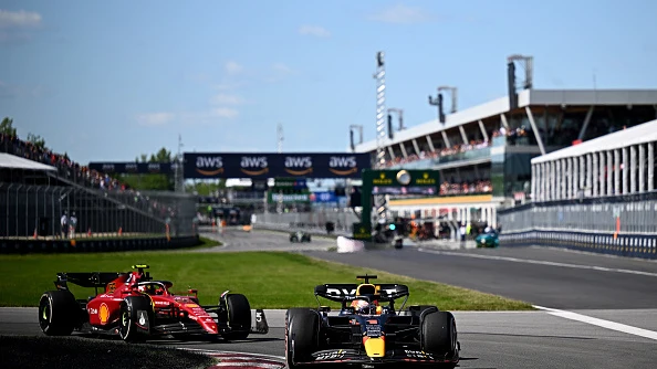 Max Verstappen y Carlos Sainz