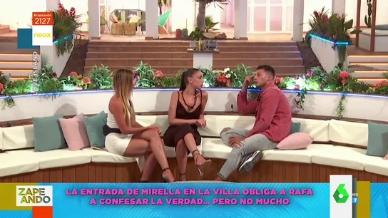 "¿Para qué quieres tú tanta información?": la surrealista pregunta de Rafa a Lara cuando sale a la luz que se besó con Mireia "¿Para qué quieres tú tanta información?": la surrealista pregunta de Rafa a Lara cuando sale a la luz que se besó con Mireia