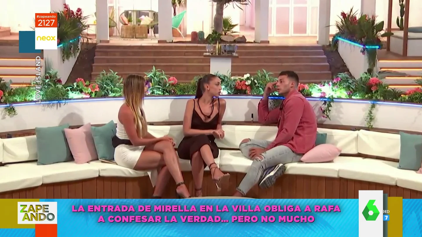 "¿Para qué quieres tú tanta información?": la surrealista pregunta de Rafa a Lara cuando sale a la luz que se besó con Mireia "¿Para qué quieres tú tanta información?": la surrealista pregunta de Rafa a Lara cuando sale a la luz que se besó con Mireia