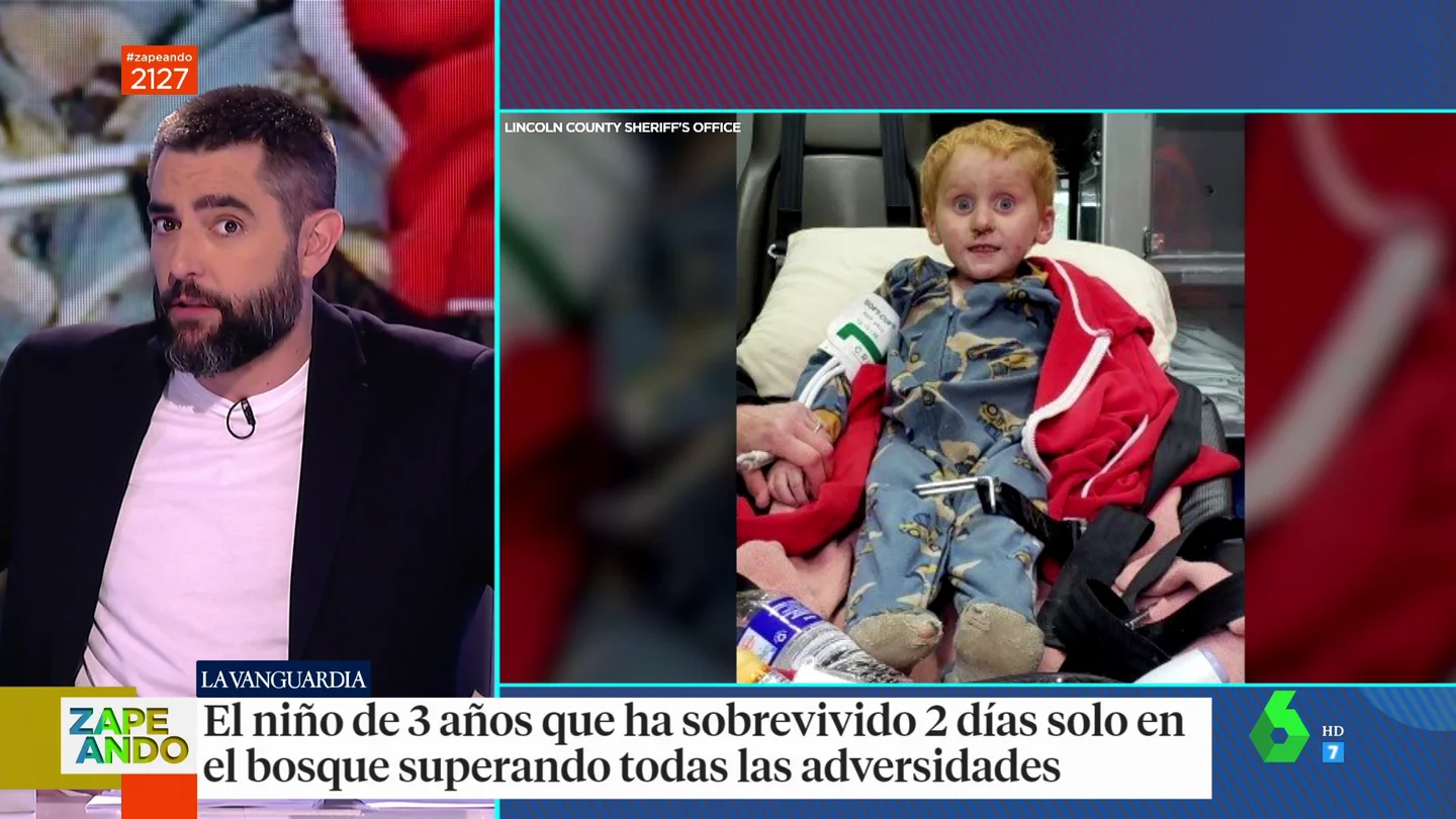 Niño de tres años que ha sobrevivido dos días en el bosque Niño de tres años que ha sobrevivido dos días en el bosque